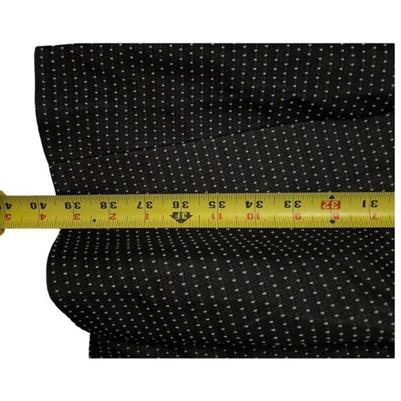 Vintage 1970s Bell Bottom Women’s Blue Polka Dot Pantsuit with Vest Cardigan XS - Picture 11 of 11